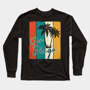 Retro San Diego Long Sleeve T-Shirt